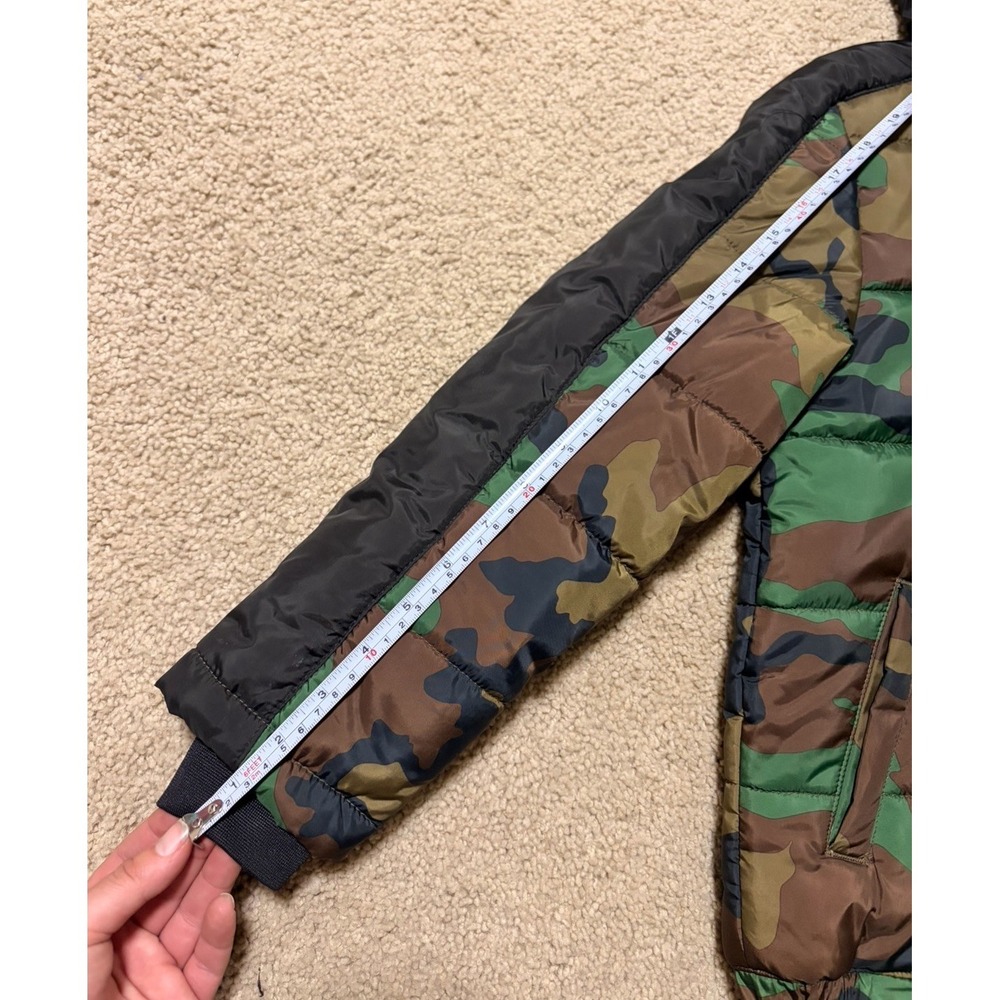 Nike Air Jordan Camo Puffer Jumpman Classic Mashup Jacket Boys Size 8-10 (S) - Picture 8 of 16